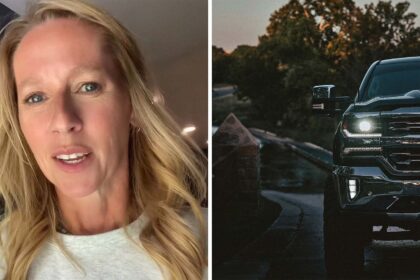 he was baiting you woman gets home from work then she sees a brand new truck in the yard of her home 68938ab365a2d