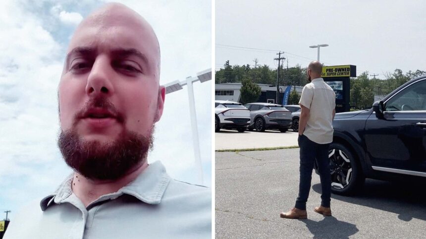 i only go on sundays dealership salesman calls out customers for saying im just looking when he approaches them 689076fb05fe3