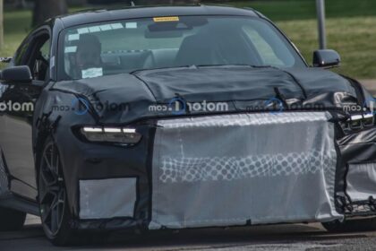 new shelby gt500 caught testing listen to its supercharged v 8 68a623d641408