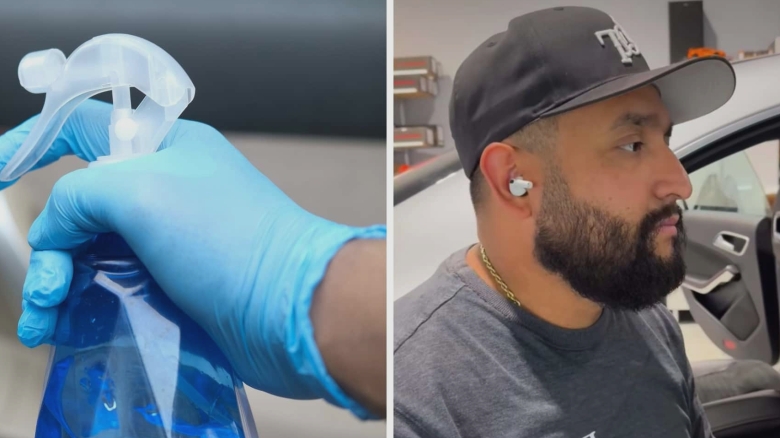 no one needs to know service tech asks if he can put on headphones then he reveals what hes listening to 68ab4a3499d48