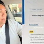 oh you drive something niiiiiiice man renews his vehicle online the total makes him physically sick 6898999f3f736