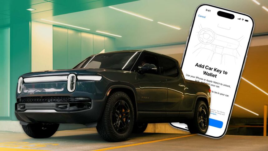 rivian is gearing up to activate apple car key for r1t and r1s 68b20e5dcd51c