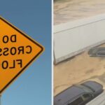 somebody getting fired floods strike tennessee but this trucker isnt going to let that stop their delivery 68a1dddc53f60