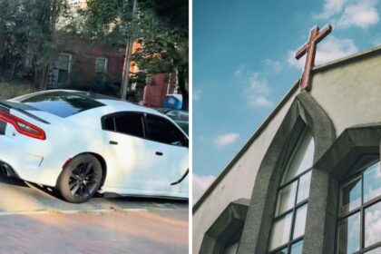 the way i would have walked in that church customer catches mechanic their whole family going to church in his dodge 68b39fa287d78