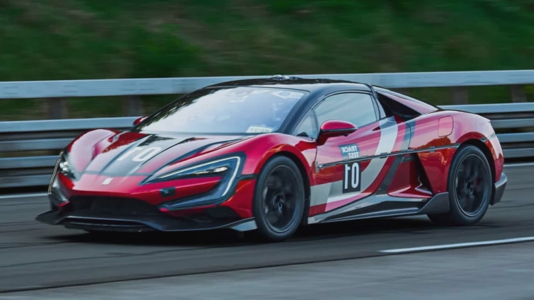 this chinese ev just hit nearly 300 mph shattering the world speed record 68adf96556714