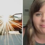 this goes against all of my irish bloodline superstitions woman parks her car in the hot sun then she pops open her umbrella 68a19e6753683