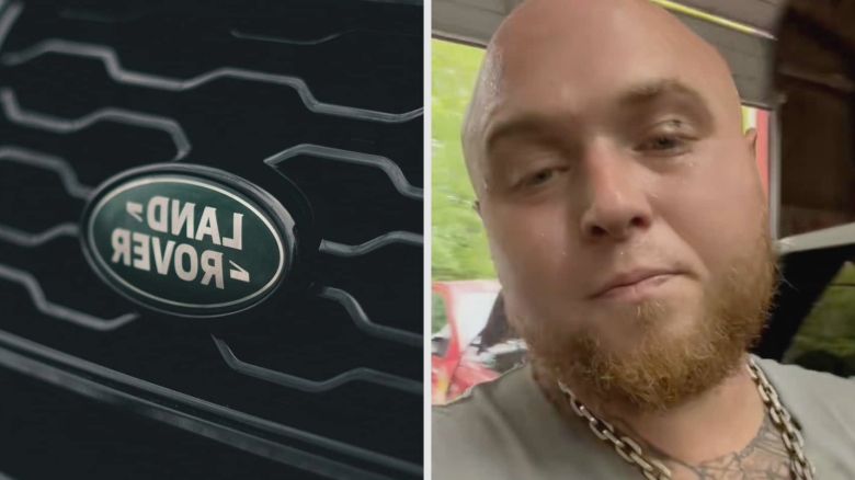 this motor might say land rover mechanic lifts the hood of a luxury suv then he reveals who actually makes the engine 68a2477fe00e1