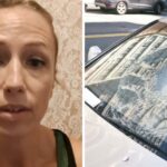 this went through my windshield woman shares psa on the importance of regularly torquing down lug nuts after freak accident 689c8e4da909a