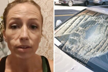 this went through my windshield woman shares psa on the importance of regularly torquing down lug nuts after freak accident 689c8e4da909a