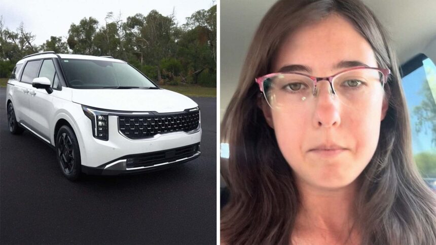 woman buys new 2024 kia carnival now shes posting this video as a cry for help after being forced into a 500 rental 688e0bf04902a
