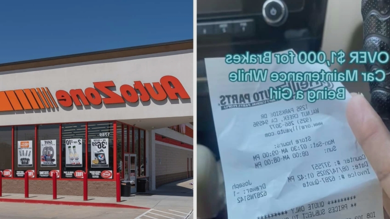 woman buys parts for her nissan rogue at oreilly then she buys the same parts at autozone for 200 less 68a6e28e6f0f0