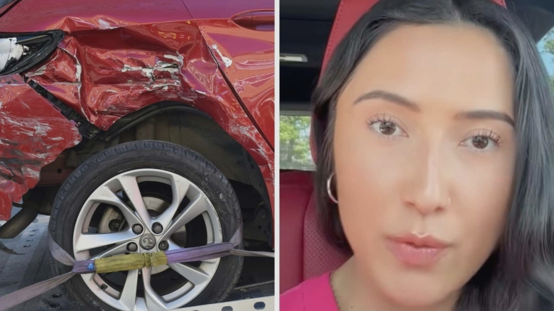 woman gets rear ended then she asks the offending driver to sign a paper admitting fault 689fa128169d2