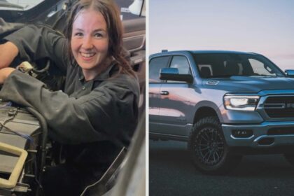 worker drops bolt during oil change then she dismantles the car 68b0fc3b7a046