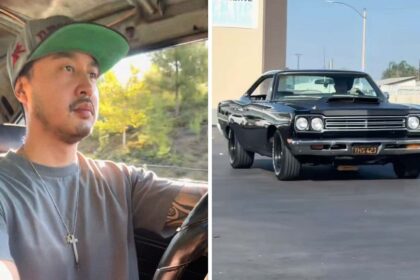 big block chrysler sounds so good man drives a muscle car as his daily why does he say older cars are more reliable 68cede20a4025