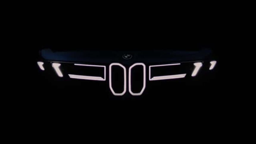 bmw ix3 teases its illuminated kidney grilles ahead of debut 68b74d70f2c4b