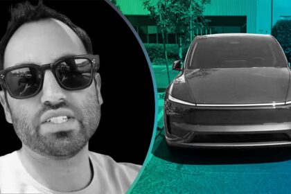california driver hits 3000 miles in a model y then he sees how much he spent charging 68b81235d36b9