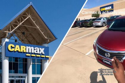 carmax has to be stopped man goes to carmax then he sees how much a 2015 nissan altima is selling for 68d842df534b2