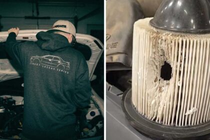 does this hurt the engine mechanic opens customers hood then he finds something unexpected in the intake manifold 68d4788aa4f82