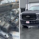 ford flames on random demand woman gets brand new 100k ford f 350 then it explodes while parked in the driveway 68cc736084694