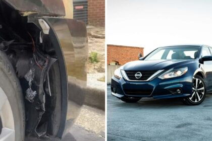 i heard a cracking sound firestone tread separates on womans nissan she had no idea it would cause such backlash 68d44f79872fe