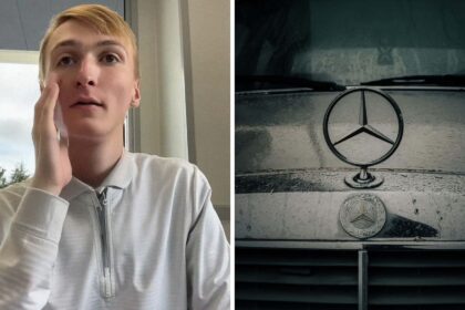 i think we may be out a couple dollars mercedes salesman sells 120000 car at dealership then he forgets to add taxes 68c9981ee11f1