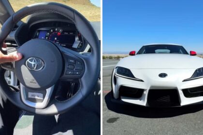 man shows off the most expensive supra ever built then he uses the horn 68d7b63800cc9