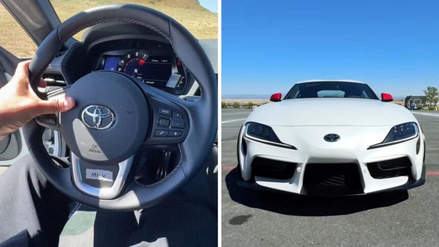man shows off the most expensive supra ever built then he uses the horn 68d7b63800cc9