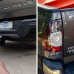 man tries to tow a u haul with a toyota tacoma then he runs into a problem 68b4be7aef054