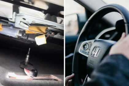 mechanic tries to close honda accords stuck sunroof but he only makes it worse 68c025ae36742