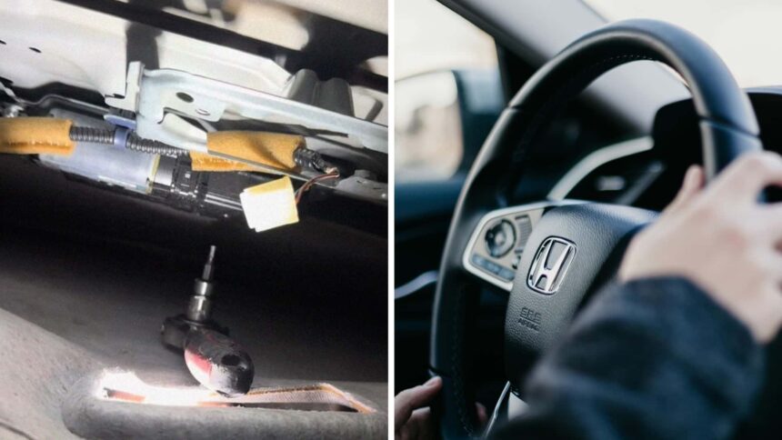 mechanic tries to close honda accords stuck sunroof but he only makes it worse 68c025ae36742