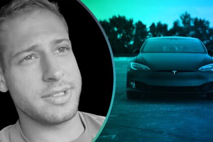 might look into it roofer is unsure about evs then he hears about teslas customer service after his clients battery died 68cd62505eedb