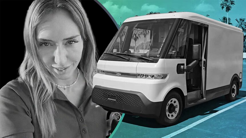 sad to see ev incentives disappearing woman sells chevy brightdrop truck then she reveals how long it takes to charge 68d00552cc6c0