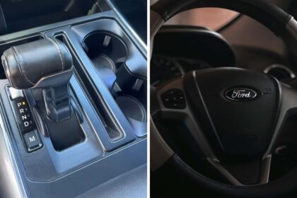 so the passenger princess has no problems woman sits in new ford then she notices a strange unprecedented new feature 68d2d29eb8a3e