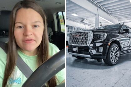 that just blew my mind yukon driver has trouble reaching gas pedal then she finds this little known button 68c1e76fda52e