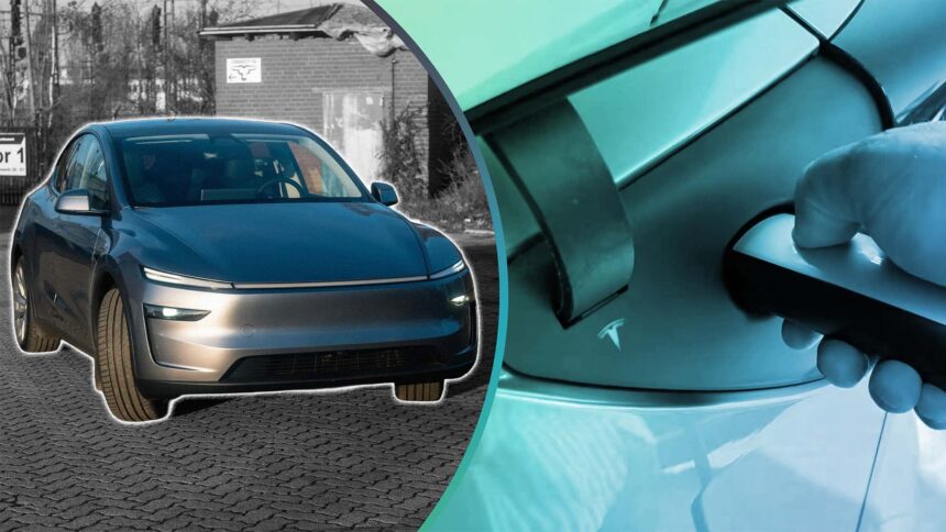 the tesla logo will go rainbow mode california tesla model y driver reveals 3 features you didnt know 68d5839028a95