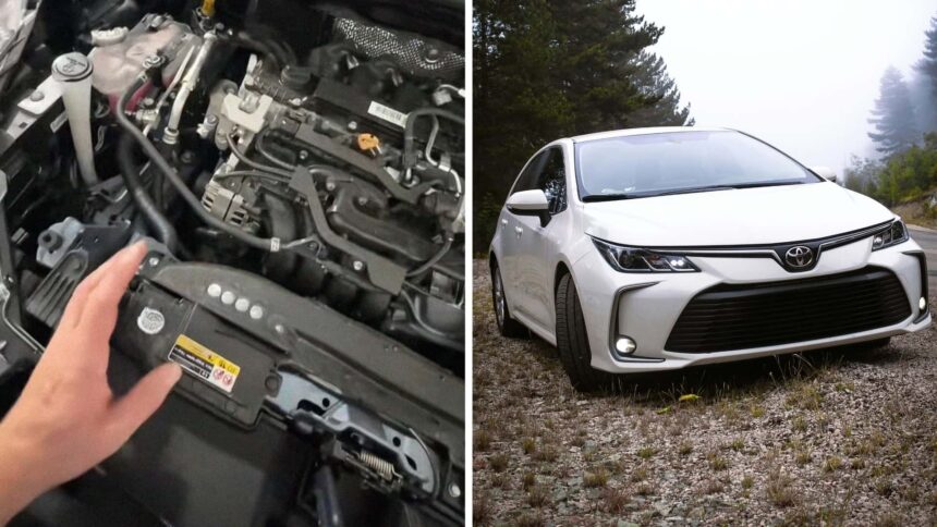 these new cars mechanic pops toyota corollas hood what he sees makes him think planned obsolesence 68d2cf290379f