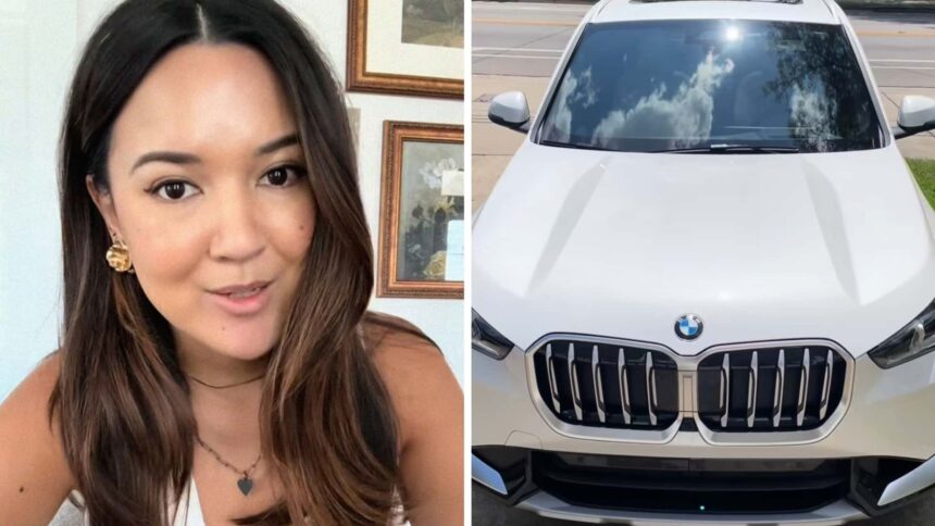 treat car shopping like dating tennessee woman says she got 2025 bmw x1 for 438 a month by negotiating then she shows how 68d19d39d3cb4