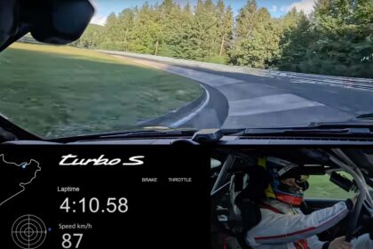 watch the hybrid porsche 911 turbo s rip around the nurburgring 68bee913b663f