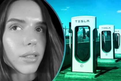 whos paying for this miami woman charges her tesla then she checks the bill 68d6d50ccd734