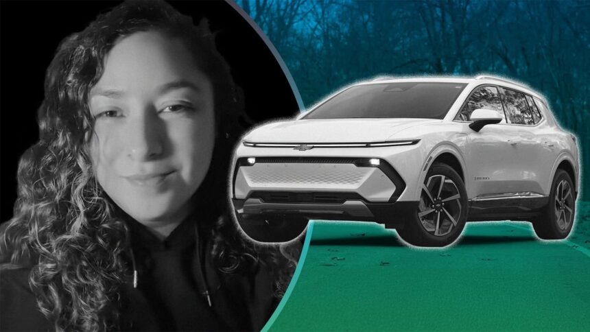 woman goes to gm dealership for an oil change she leaves in a chevy equinox ev 68b99bf105ff9