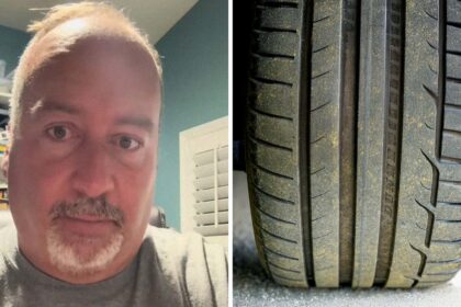 businessmans trailers all have the same mystery tire damage then an expert discovers whats really going on 68ed068422054