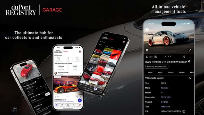 dupont registry group launches dupont registry garage 69021c2354b41