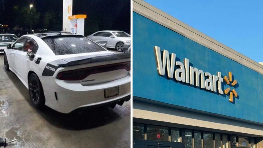 i would sue man takes daytona to walmart for an oil change then they catch the workers doing this with his car 68e7a471ee019