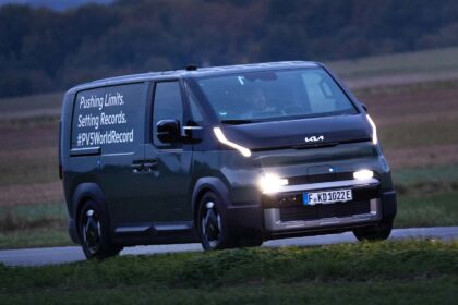 kias funky pv5 electric van blew past its official range with a full load 69023e05ccede