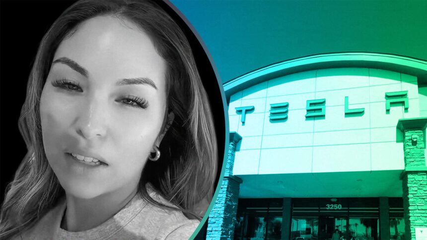 las vegas woman returns her tesla after lease is up then she sees what they charge her for minor dings 68dc56e790e31