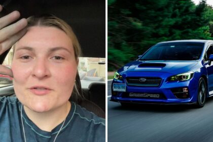 less than 20 minutes woman has to update subaru wrx software then she sees what it costs 6901e9be9cf79