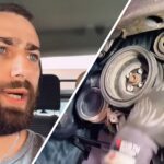 noo way mechanic shares hack for getting behind serpentine belt but does it work 68ed3ec71e4a1