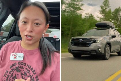 target worker buys 38k 2025 subaru forester on 30k paycheck then she reveals how much her payments are 68f14f6854a26