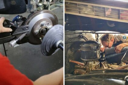 that old man seen everything tech cant get the wheel bearing off then a seasoned mechanic shows up 68ec258473ea7