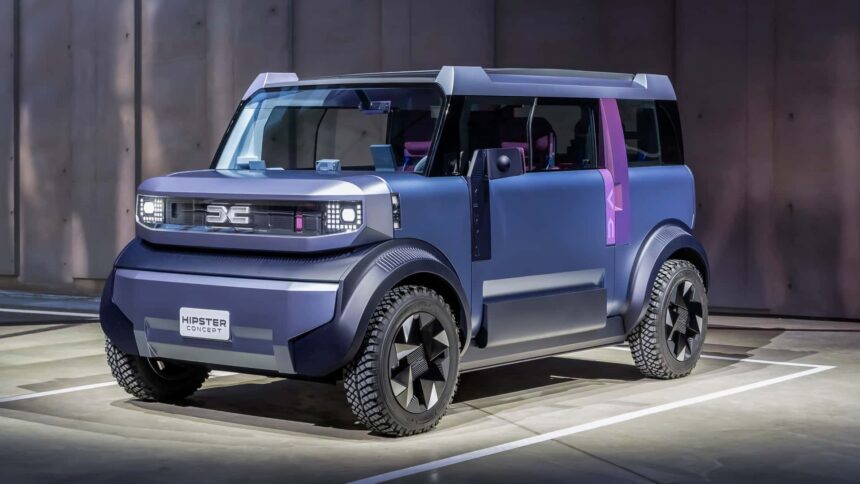 the dacia hipster is the ultra boxy ev you werent expecting 68e371bca2129